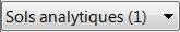 Ic&ocirc;ne&nbsp;: Sols analytiques