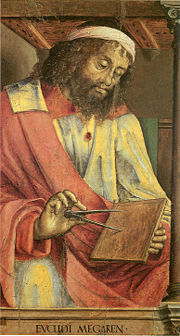 Euclide (d'après une peinture du XVIIIe siècle)