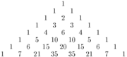 Triangle de Pascal