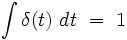 Impulsion de Dirac