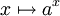 notation exposant