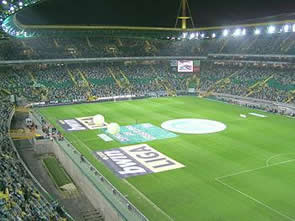 Stade Jos&eacute; Alvalade XXI &agrave; Lisbonne (Portugal)