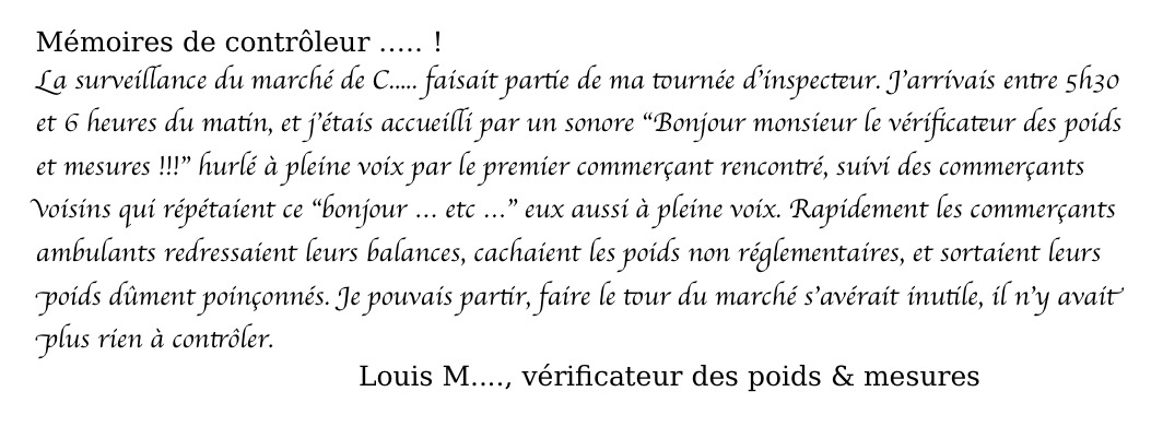 M&eacute;moire de contr&ocirc;leur